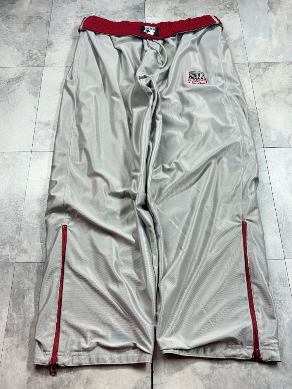 Starter Alabama Crimson Tide Reversible Track Pants Men's XL Vintage Y2K